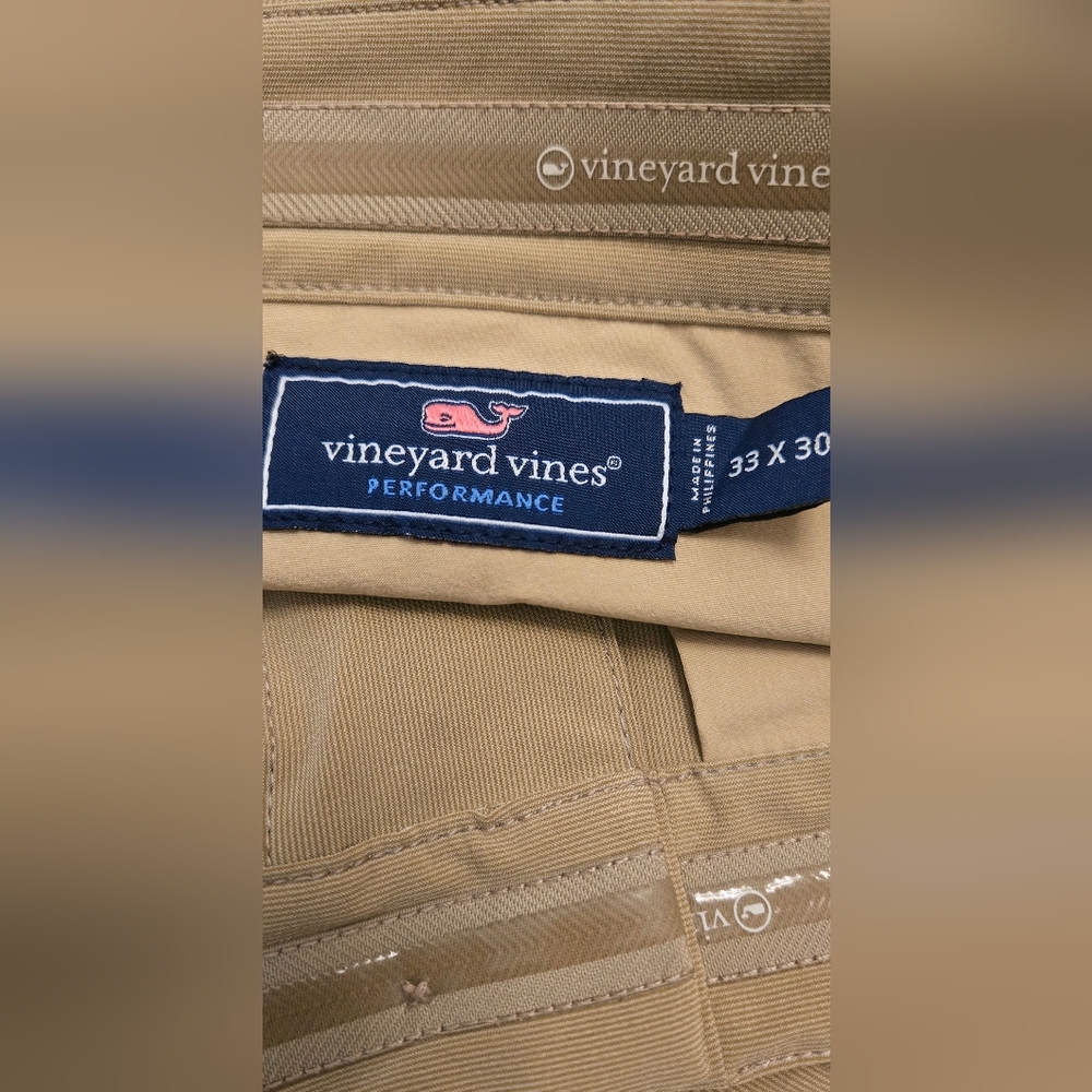 Vinyard Vines performance long pants band at waist 33x30 - Picture 3 of 7